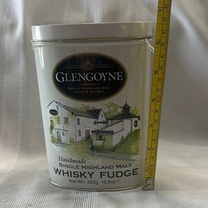 Glengoyne Whisky Fudge Tin - Cream & Green